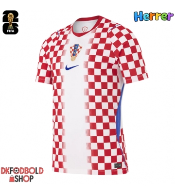 Kroatien Hjemmebanetrøje VM 2026 Kort ærmer